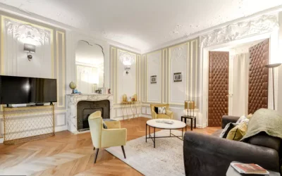 Salon dans L'appartement Baroque et Moderne  - 1