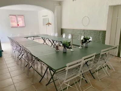 Meeting room in Mas Provençal avec espace d'un hectare - 0