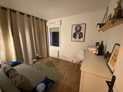 Living room in Appartement bordelais calme et lumineux  - 1