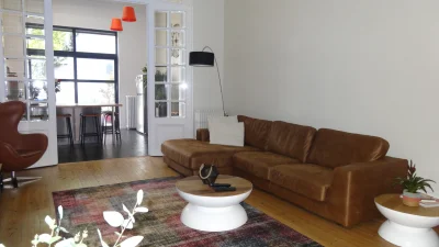 Living room in Grande maison Bourgeoise cachet et modernité - 1