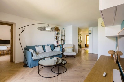 Sala dentro Appartement avec Jardin & vue Lac d'Annecy  - 0