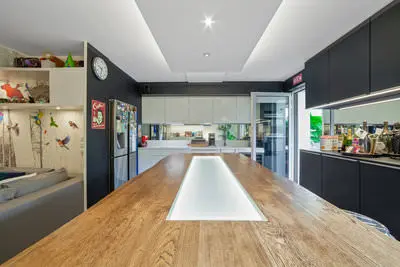 Kitchen in Superbe appartement design et sa terrasse  - 3