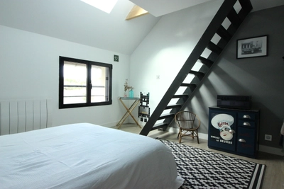 Bedroom in Espace au vert aux portes de Rennes ! - 8