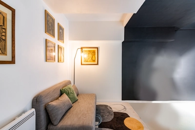 Living room in Appartement Le Corbusier et studio de shooting - 4