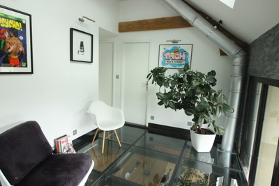 Living room in Espace au vert aux portes de Rennes ! - 7