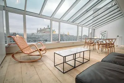 Living room in Un lieu sublime avec une vue imprenable sur l'Opéra Garnier - 0