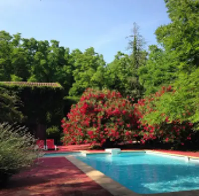 Meeting room in Superbe maison et sa piscine en pleine nature  - 4