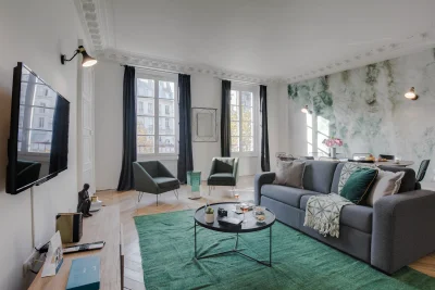Living room in Le Salon Marbre Vert  - 0
