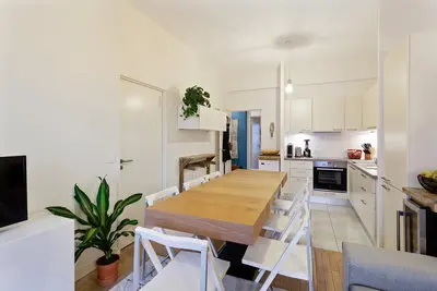 Comedor dentro Appartement moderne et confortable avec terrasses - 3
