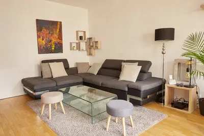 Living room in Appartement fonctionnel et design  - 2