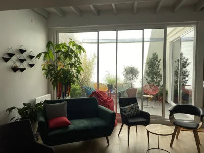 Sala dentro Maison avec jardin très calme & inspirante  - 3