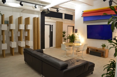 Living room in Studio et plateau TV tout équipé - 1