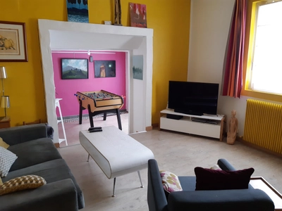 Living room in Havre artistique et coloré - 1