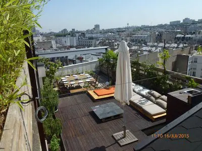 Espace Superbe rooftop avec barbecue Paris 10  - 0