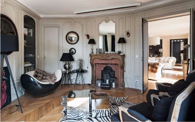 Living room in 203m² face au Moulin Rouge au pied de Montmartre - 2