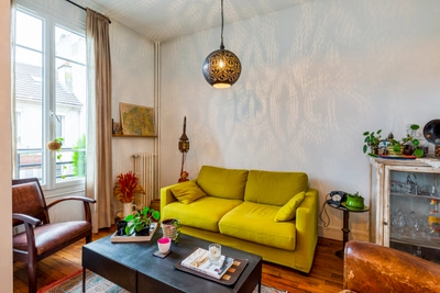 Salon dans Vincennes, sublime appartement avec verrière  - 2