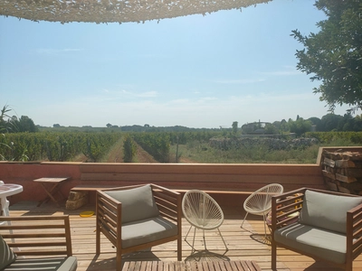 Meeting room in Superbe villa: Piscine et vue sur les vignes - 1