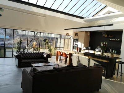 Espacio Très beau loft avec terrasse dans le Bas Montreuil - 0