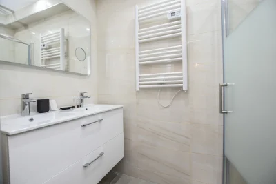 Bathroom in Très bel appartement design à St-Marcel - 24