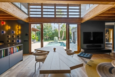 Villa en bois, moderne et lumineuse
