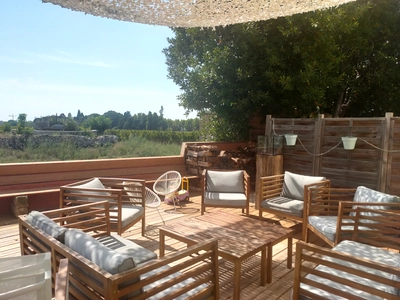 Meeting room in Superbe villa: Piscine et vue sur les vignes - 2