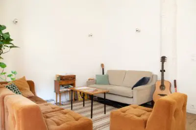 Living room in Le loft du canal  - 5