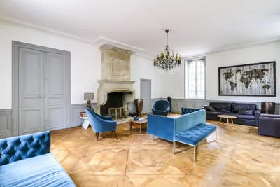 Living room in Superbe château au coeur de Fontainebleau - 0