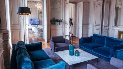 Living room in 2 salons vue Garonne  - 3