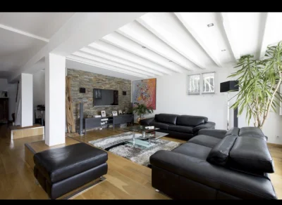 Living room in Grande maison confortable - 2