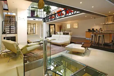 Living room in Loft moderne et lumineux  - 0