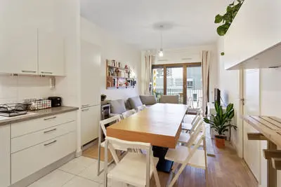 Comedor dentro Appartement moderne et confortable avec terrasses - 0
