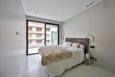 Dormitorio dentro Appartement de luxe dans un cadre verdoyant - 2