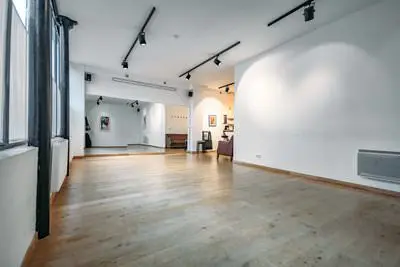 Living room in Atelier d'artiste - quartier Oberkampf-Couronne - 1