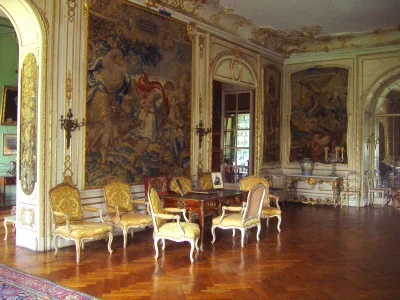 Salle de réunion dans Château avec salon des années 1900 - 2