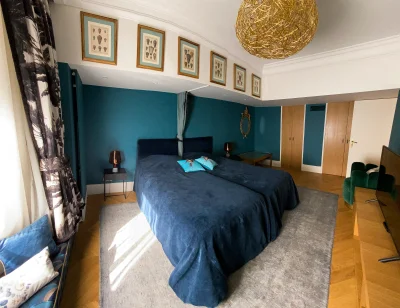 Bedroom in Duplex design au coeur de Paris - 1
