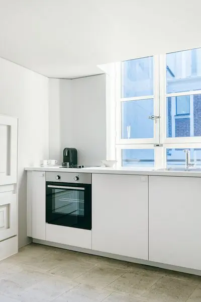 Kitchen in Appartement au design d'architecte - 3