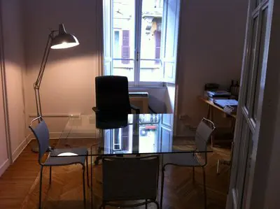 Dormitorio dentro Luxury Studio in Rome - 0