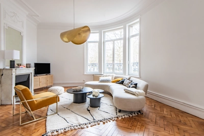 Living room in Magnifique appartement Haussmannien   - 1