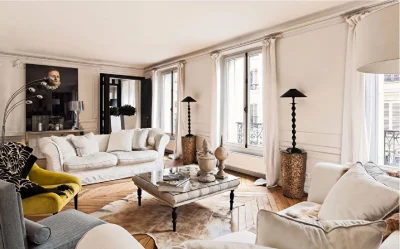 Living room in 203m² face au Moulin Rouge au pied de Montmartre - 4