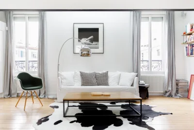 Living room in Triplex comme un loft aux portes de Roland-Garros - 4
