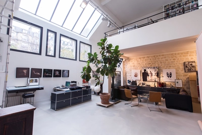 Espace Studio-loft d'artiste, verrières et jardin - 0