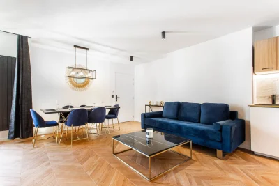 Living room in Bel appartement design aux Champs-Elysées - 4