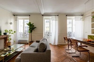 Appartement des Batignolles, rénové & vintage