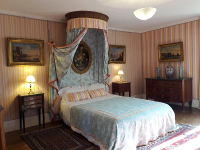 Bedroom in Maison d'hôtes des Perrières - 12