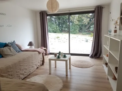 Dormitorio dentro Maison en Drôme provençale - 1