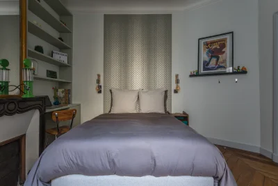 Bedroom in Magnifique appartement haussmannien de designer - 17