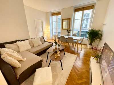 Living room in Appartement lumineux dans le Marais - 0