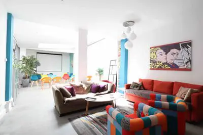 Living room in Loft - Pop Art - 0