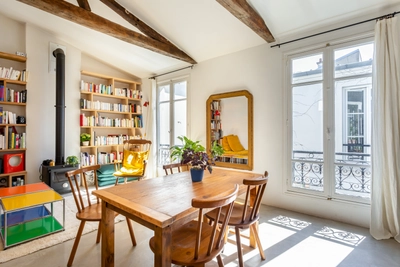 Appartement parisien esprit maison de campagne 
