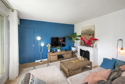 Living room in Appartement climatisé avec terrasse  - 3